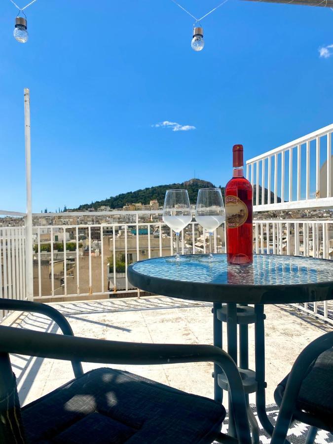 Apartment With Beautiful View Of Lycabettus 雅典 外观 照片